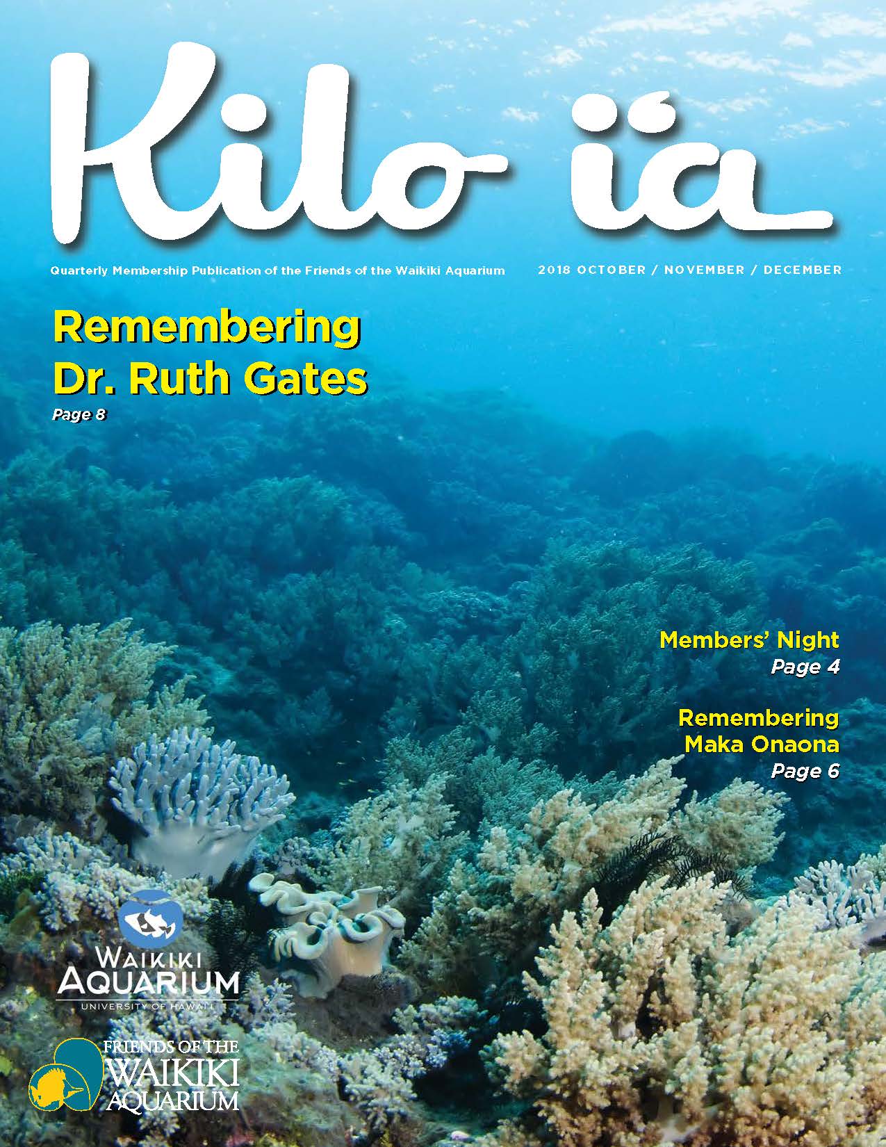 Kilo i'a magazine 2018