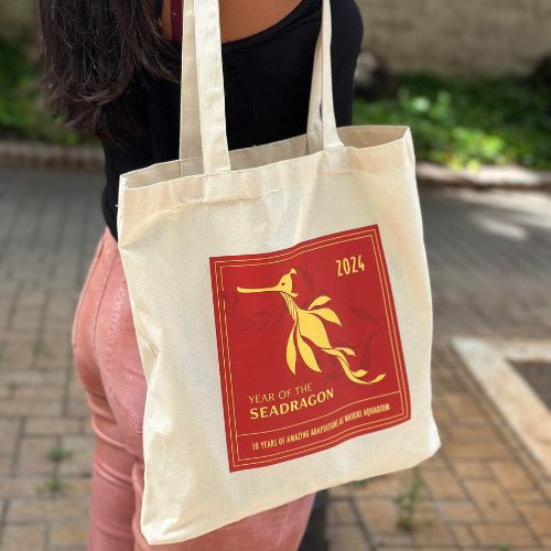 Year of the Seadragon Canvas Tote