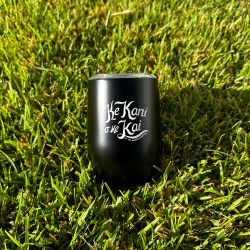 Ke Kani O Ke Kai Wine Tumbler