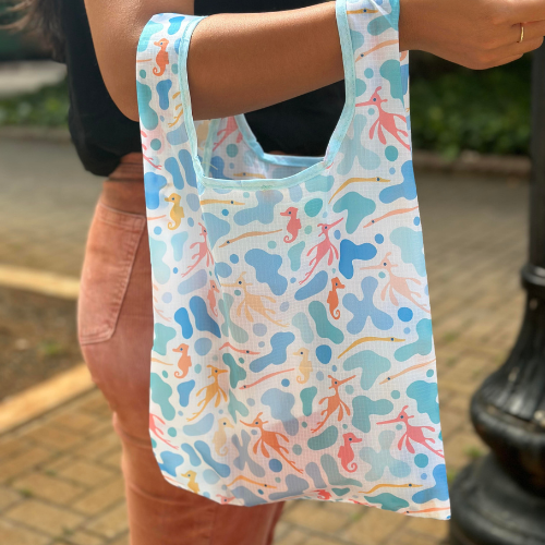Syngnathid Summer Reusable Tote
